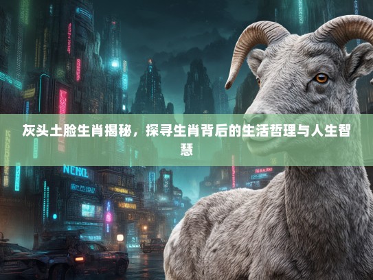 灰头土脸生肖揭秘，探寻生肖背后的生活哲理与人生智慧