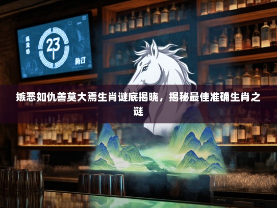 嫉恶如仇善莫大焉生肖谜底揭晓,揭秘最佳准确生肖之谜 嫉恶如仇善莫大焉生肖谜底揭晓,揭秘最佳准确生肖之谜