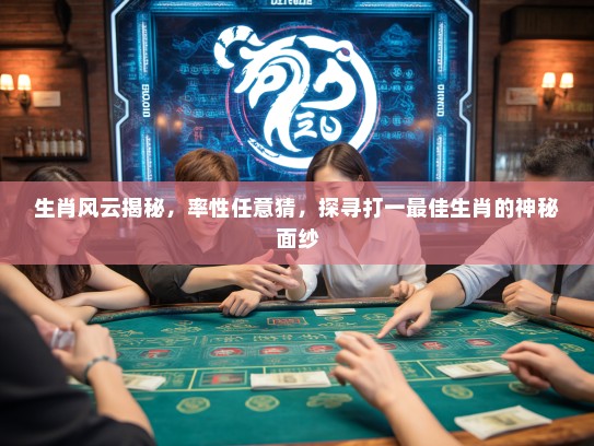 生肖风云揭秘,率性任意猜,探寻打一最佳生肖的神秘面纱 生肖风云揭秘,率性任意猜,探寻打一最佳生肖的神秘面纱