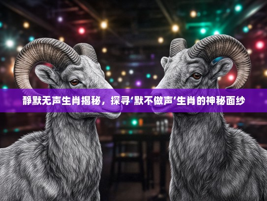 静默无声生肖揭秘,探寻‘默不做声’生肖的神秘面纱 静默无声生肖揭秘,探寻‘默不做声’生肖的神秘面纱