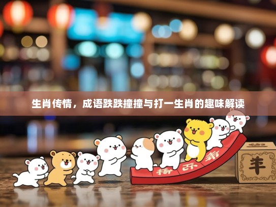 生肖传情,成语跌跌撞撞与打一生肖的趣味解读 生肖传情,成语跌跌撞撞与打一生肖的趣味解读