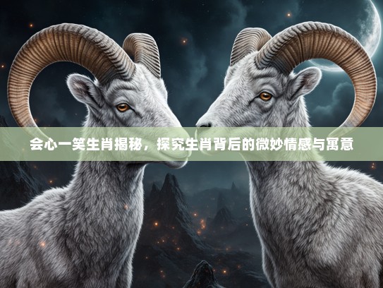 会心一笑生肖揭秘，探究生肖背后的微妙情感与寓意