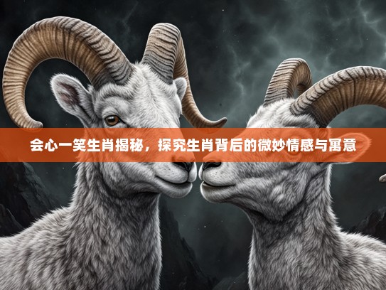 会心一笑生肖揭秘，探究生肖背后的微妙情感与寓意