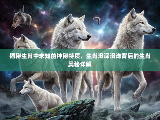 揭秘生肖中未知的神秘特质，生肖没深没浅背后的生肖奥秘详解