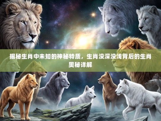 揭秘生肖中未知的神秘特质，生肖没深没浅背后的生肖奥秘详解