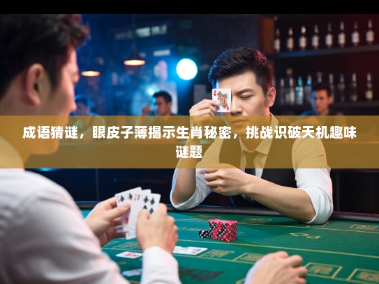 成语猜谜,眼皮子薄揭示生肖秘密,挑战识破天机趣味谜题 成语猜谜,眼皮子薄揭示生肖秘密,挑战识破天机趣味谜题