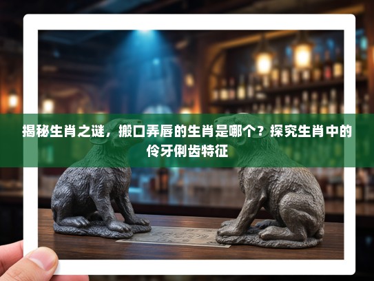 揭秘生肖之谜,搬口弄唇的生肖是哪个?探究生肖中的伶牙俐齿特征 揭秘生肖之谜,搬口弄唇的生肖是哪个?探究生肖中的伶牙俐齿特征