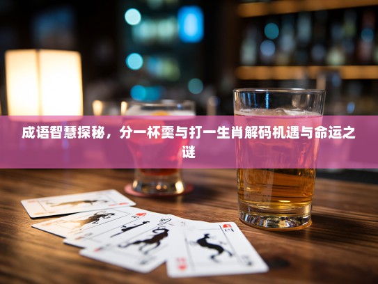 成语智慧探秘,分一杯羹与打一生肖解码机遇与命运之谜 成语智慧探秘,分一杯羹与打一生肖解码机遇与命运之谜