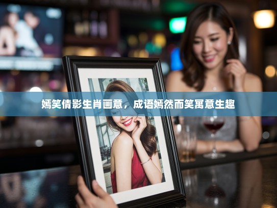 嫣笑倩影生肖画意，成语嫣然而笑寓意生趣