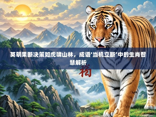 英明果断决策如虎啸山林,成语‘当机立断’中的生肖智慧解析 英明果断决策如虎啸山林,成语‘当机立断’中的生肖智慧解析