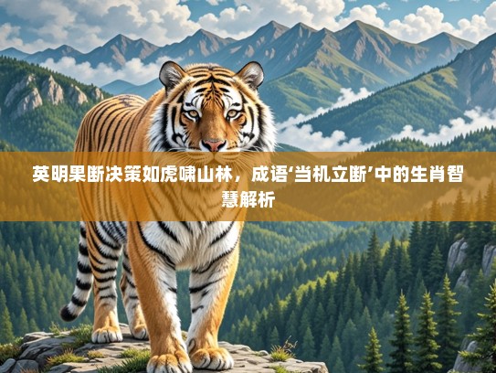 英明果断决策如虎啸山林,成语‘当机立断’中的生肖智慧解析 英明果断决策如虎啸山林,成语‘当机立断’中的生肖智慧解析