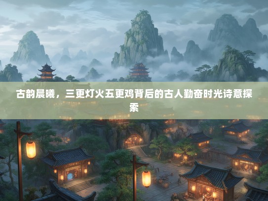 古韵晨曦,三更灯火五更鸡背后的古人勤奋时光诗意探索 古韵晨曦,三更灯火五更鸡背后的古人勤奋时光诗意探索
