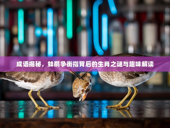 成语揭秘，蚌鹬争衡指背后的生肖之谜与趣味解读