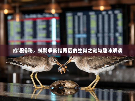 成语揭秘，蚌鹬争衡指背后的生肖之谜与趣味解读