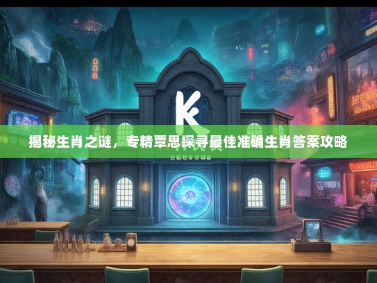 揭秘生肖之谜,专精覃思探寻最佳准确生肖答案攻略 揭秘生肖之谜,专精覃思探寻最佳准确生肖答案攻略