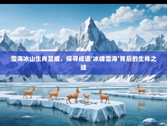 雪海冰山生肖显威，探寻成语‘冰峰雪海’背后的生肖之谜