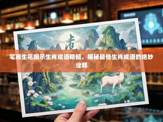 笔底生花揭示生肖成语精髓,揭秘最佳生肖成语的绝妙诠释 笔底生花揭示生肖成语精髓,揭秘最佳生肖成语的绝妙诠释