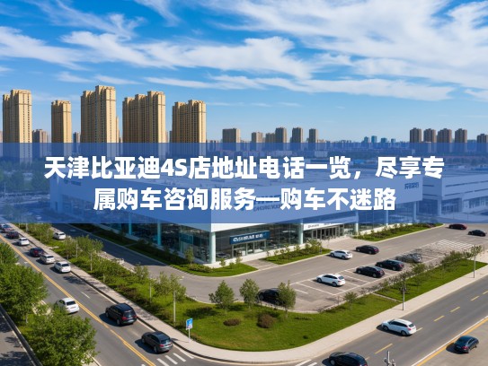 天津比亚迪4S店地址电话一览，尽享专属购车咨询服务—购车不迷路