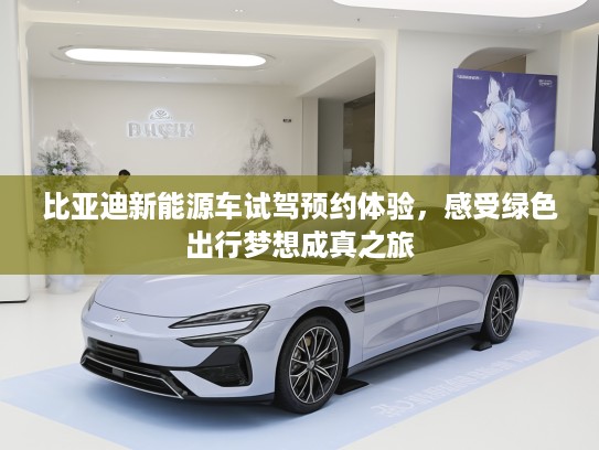 比亚迪新能源车试驾预约体验，感受绿色出行梦想成真之旅