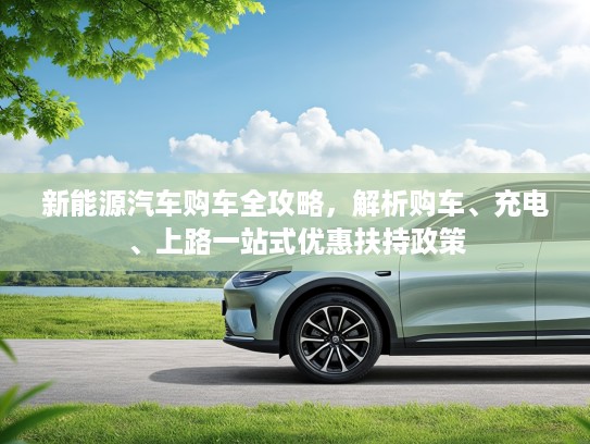 新能源汽车购车全攻略，解析购车、充电、上路一站式优惠扶持政策