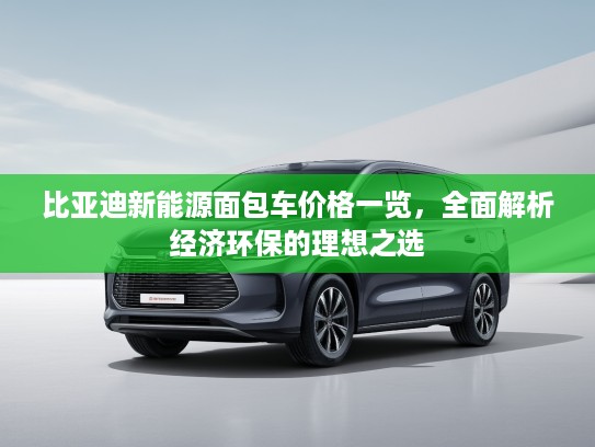 比亚迪新能源面包车价格一览,全面解析经济环保的理想之选 比亚迪新能源面包车价格一览,全面解析经济环保的理想之选