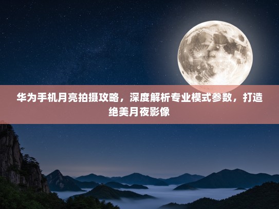 华为手机月亮拍摄攻略，深度解析专业模式参数，打造绝美月夜影像