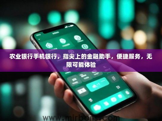 农业银行手机银行，指尖上的金融助手，便捷服务，无限可能体验