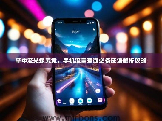 掌中流光探究竟，手机流量查询必备成语解析攻略