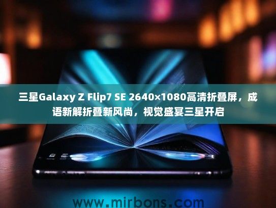 三星Galaxy Z Flip7 SE 2640×1080高清折叠屏,成语新解折叠新风尚,视觉盛宴三星开启 三星Galaxy Z Flip7 SE 2640×1080高清折叠屏,成语新解折叠新风尚,视觉盛宴三星开启