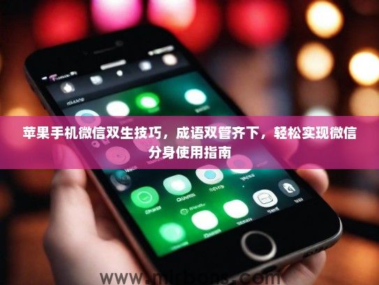 苹果手机微信双生技巧，成语双管齐下，轻松实现微信分身使用指南