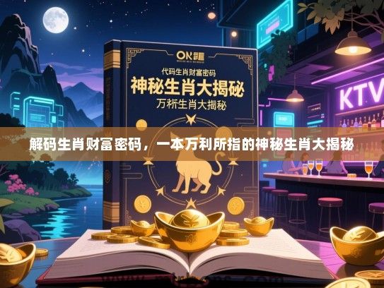 解码生肖财富密码，一本万利所指的神秘生肖大揭秘