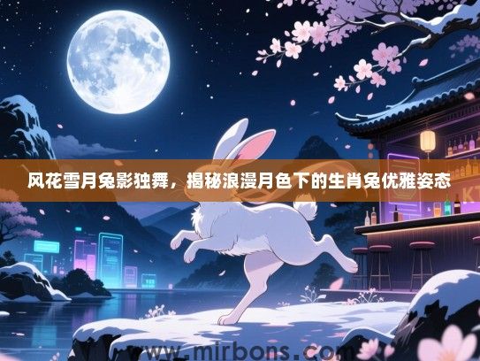 风花雪月兔影独舞，揭秘浪漫月色下的生肖兔优雅姿态