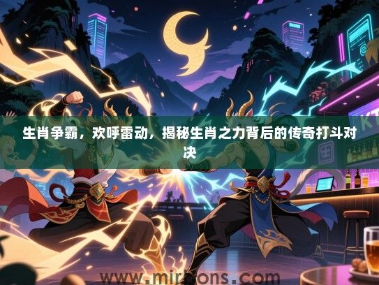 生肖争霸，欢呼雷动，揭秘生肖之力背后的传奇打斗对决