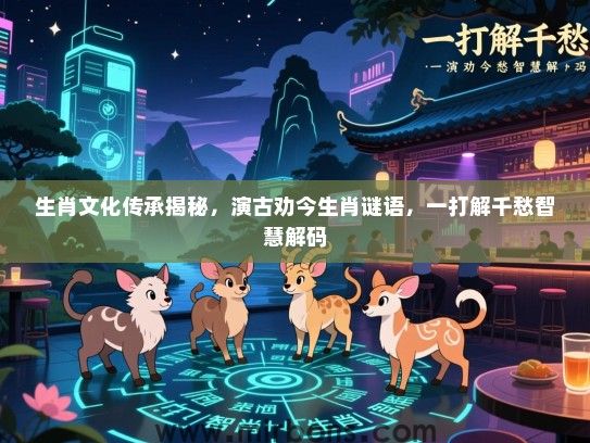 生肖文化传承揭秘，演古劝今生肖谜语，一打解千愁智慧解码