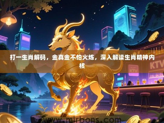 打一生肖解码,金真金不怕火炼,深入解读生肖精神内核 打一生肖解码,金真金不怕火炼,深入解读生肖精神内核