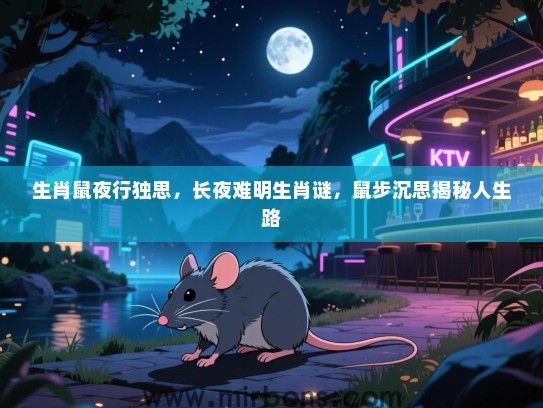 生肖鼠夜行独思，长夜难明生肖谜，鼠步沉思揭秘人生路