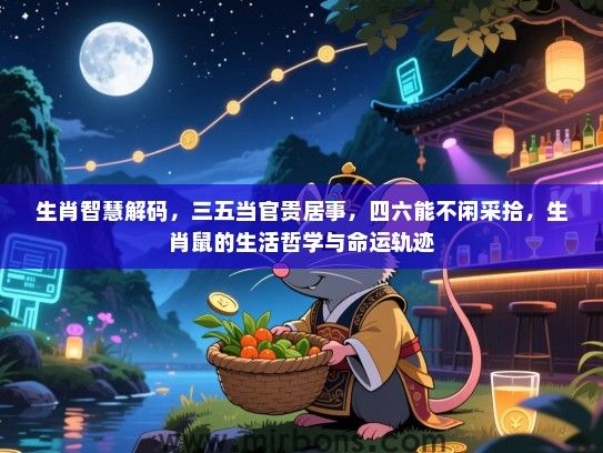 生肖智慧解码,三五当官贵居事,四六能不闲采拾,生肖鼠的生活哲学与命运轨迹 生肖智慧解码,三五当官贵居事,四六能不闲采拾,生肖鼠的生活哲学与命运轨迹