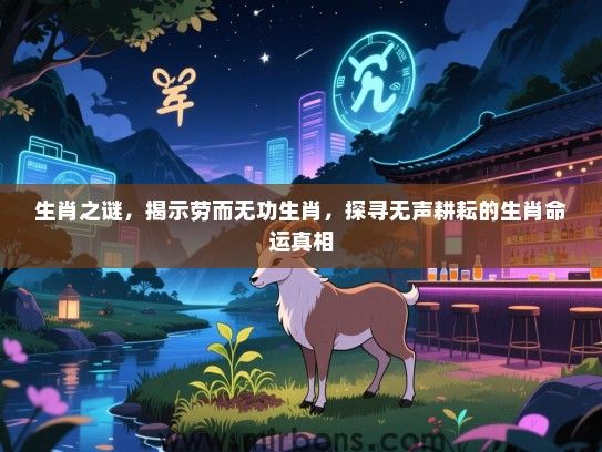 生肖之谜,揭示劳而无功生肖,探寻无声耕耘的生肖命运真相 生肖之谜,揭示劳而无功生肖,探寻无声耕耘的生肖命运真相