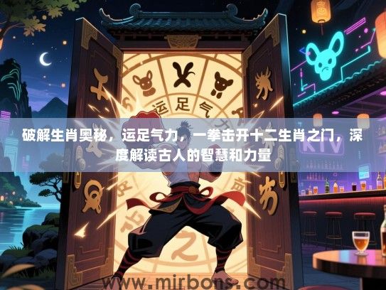 破解生肖奥秘，运足气力，一拳击开十二生肖之门，深度解读古人的智慧和力量
