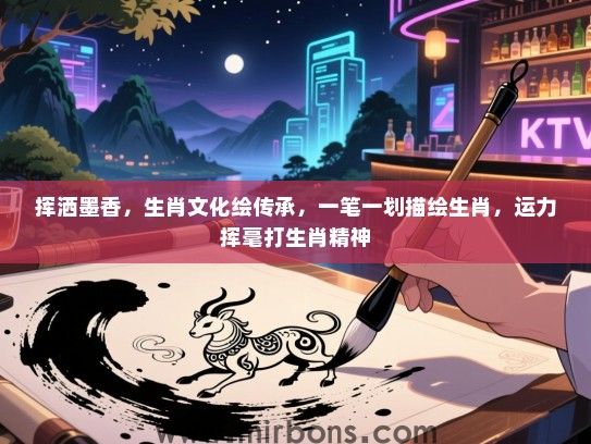 挥洒墨香，生肖文化绘传承，一笔一划描绘生肖，运力挥毫打生肖精神