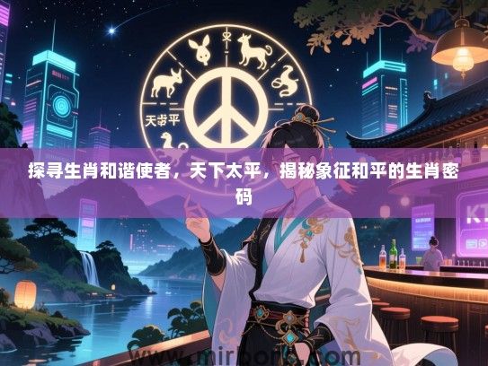 探寻生肖和谐使者,天下太平,揭秘象征和平的生肖密码 探寻生肖和谐使者,天下太平,揭秘象征和平的生肖密码