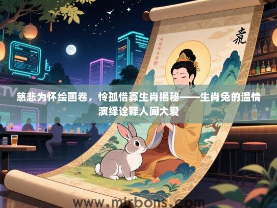 慈悲为怀绘画卷，怜孤惜寡生肖揭秘——生肖兔的温情演绎诠释人间大爱