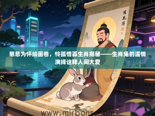 慈悲为怀绘画卷，怜孤惜寡生肖揭秘——生肖兔的温情演绎诠释人间大爱