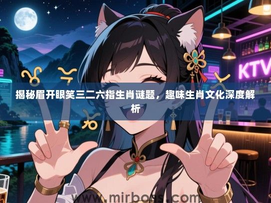 揭秘眉开眼笑三二六指生肖谜题,趣味生肖文化深度解析 揭秘眉开眼笑三二六指生肖谜题,趣味生肖文化深度解析