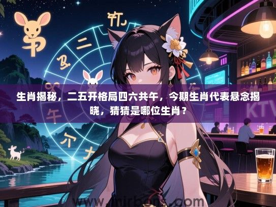 生肖揭秘,二五开格局四六共午,今期生肖代表悬念揭晓,猜猜是哪位生肖? 生肖揭秘,二五开格局四六共午,今期生肖代表悬念揭晓,猜猜是哪位生肖?