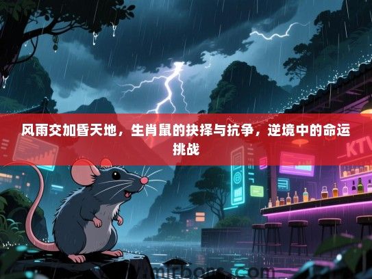 风雨交加昏天地，生肖鼠的抉择与抗争，逆境中的命运挑战