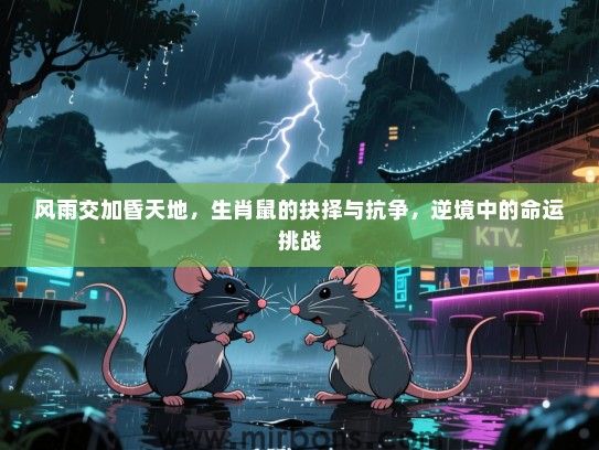风雨交加昏天地，生肖鼠的抉择与抗争，逆境中的命运挑战