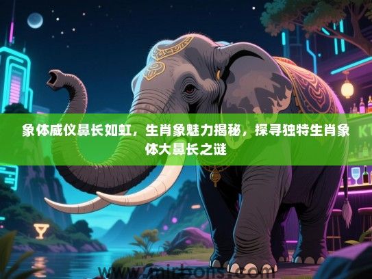 象体威仪鼻长如虹，生肖象魅力揭秘，探寻独特生肖象体大鼻长之谜