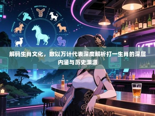 解码生肖文化,数以万计代表深度解析打一生肖的深层内涵与历史渊源 解码生肖文化,数以万计代表深度解析打一生肖的深层内涵与历史渊源