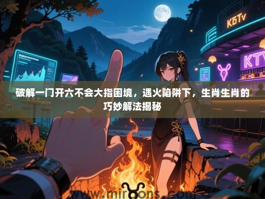 破解一门开六不会大指困境,遇火陷阱下,生肖生肖的巧妙解法揭秘 破解一门开六不会大指困境,遇火陷阱下,生肖生肖的巧妙解法揭秘